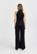 ICHI Kate Glamour Pinstripe Velvet Jumpsuit (FINAL SALE)