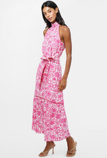 Adelyn Rae Maisy Floral Halter Neck Tie Printed Maxi Dress