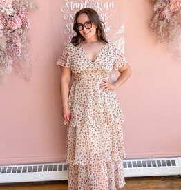 Angel Eye Ximenia Floral Tiered Maxi Dress