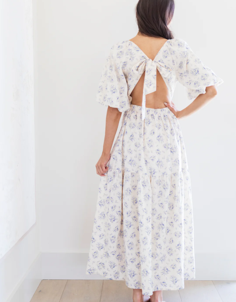 Privilege Lilah Tie Back Dress