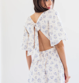 Privilege Lilah Cotton Tie Back Dress