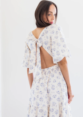 Privilege Lilah Cotton Tie Back Dress