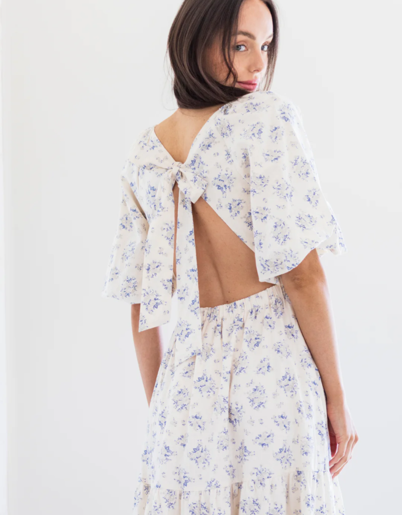 Privilege Lilah Tie Back Dress
