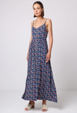 Angel Eye Araza Maxi Dress in Navy Floral