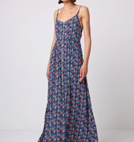 Angel Eye Araza Maxi Dress in Navy Floral