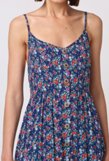 Angel Eye Araza Maxi Dress in Navy Floral