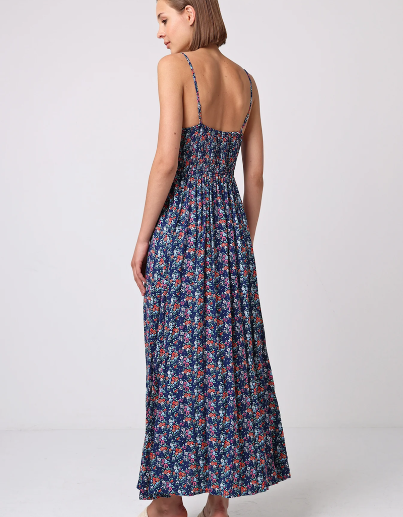 Angel Eye Araza Maxi Dress in Navy Floral