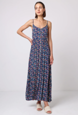 Angel Eye Araza Maxi Dress in Navy Floral