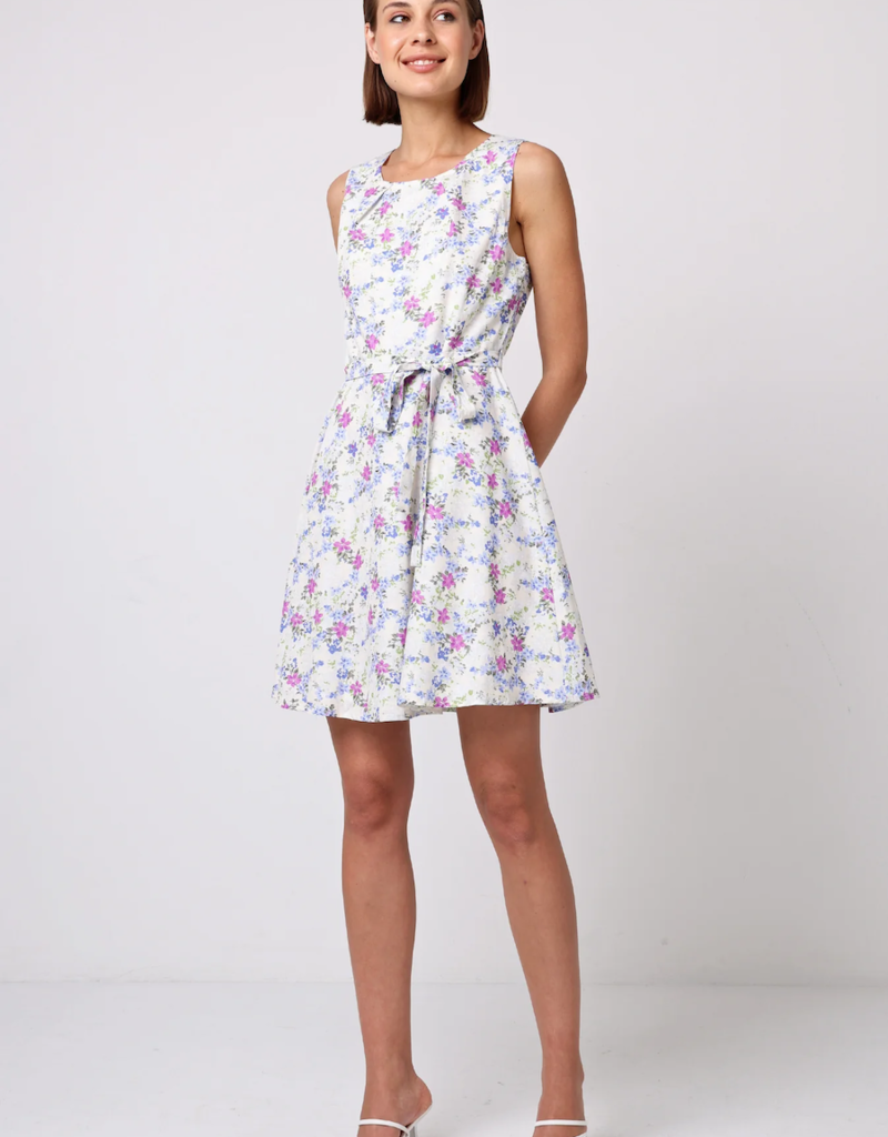 Angel Eye Mango A-Line Floral Mini Dress