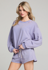 Saltwater Luxe Perry Pullover in Bluebell