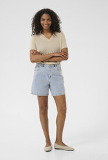 Kaffe Babeth Denim Shorts with Embroidery
