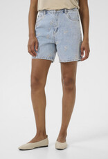 Kaffe Babeth Denim Shorts with Embroidery