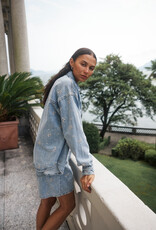 Kaffe Babeth Denim Jacket With Embroidery