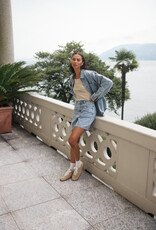 Kaffe Babeth Denim Jacket With Embroidery