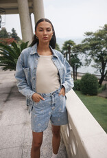 Kaffe Babeth Denim Jacket With Embroidery