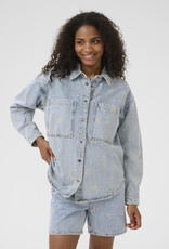 Kaffe Babeth Denim Jacket With Embroidery