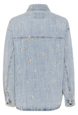 Kaffe Babeth Denim Jacket With Embroidery