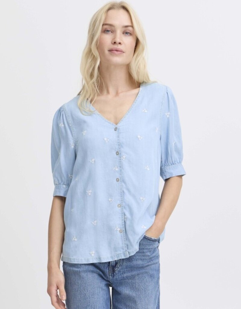 B.Young Kosmo Embroidered Shirt