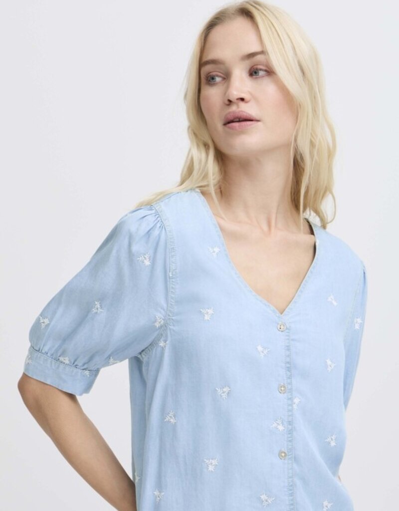 B.Young Kosmo Embroidered Shirt