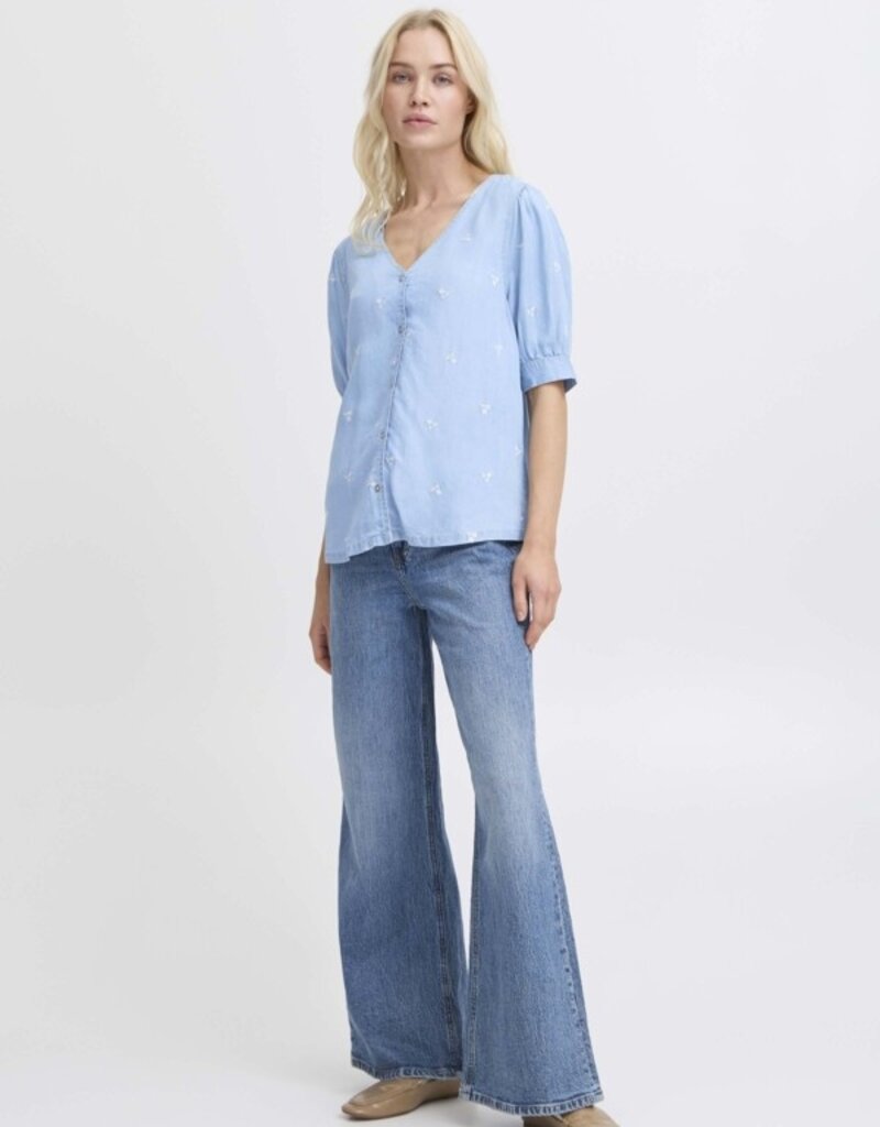 B.Young Kosmo Embroidered Shirt