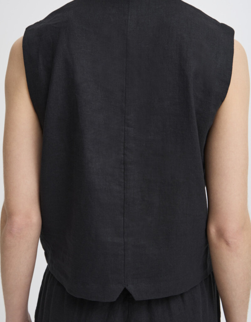 B.Young Falakka Linen Blend Vest