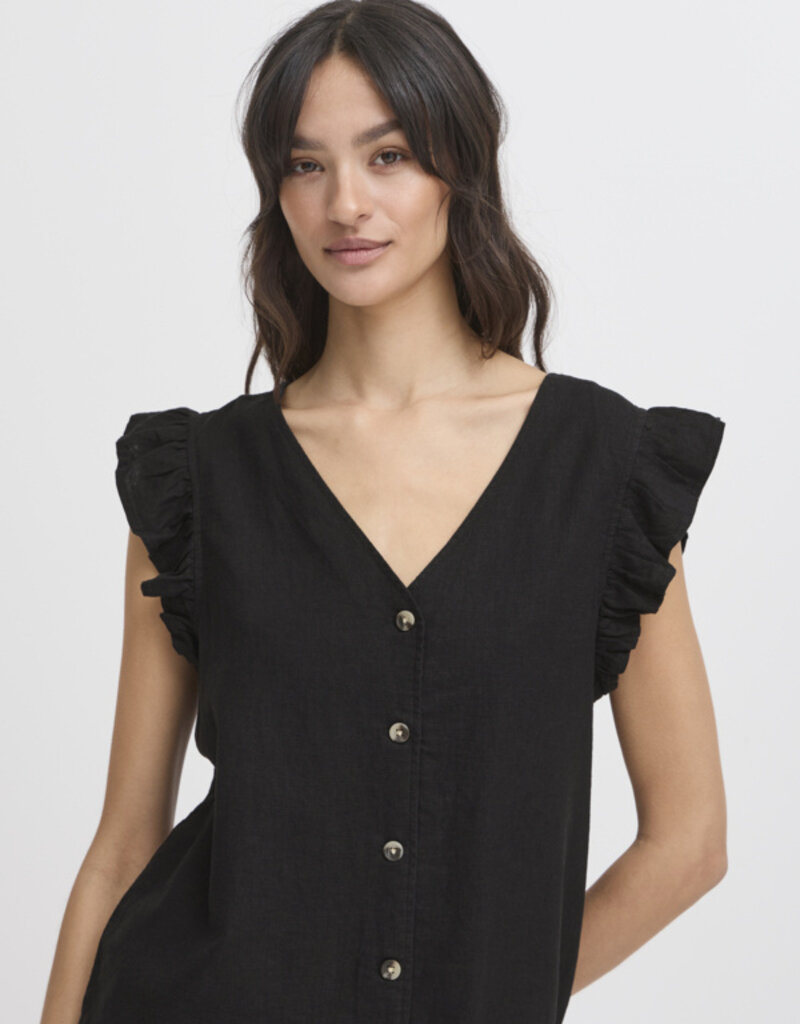 B.Young Falakka Ruffle Shirt