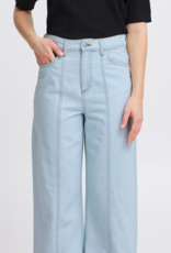 B.Young Lonia Soft Cotton Wide Leg Denim Pants