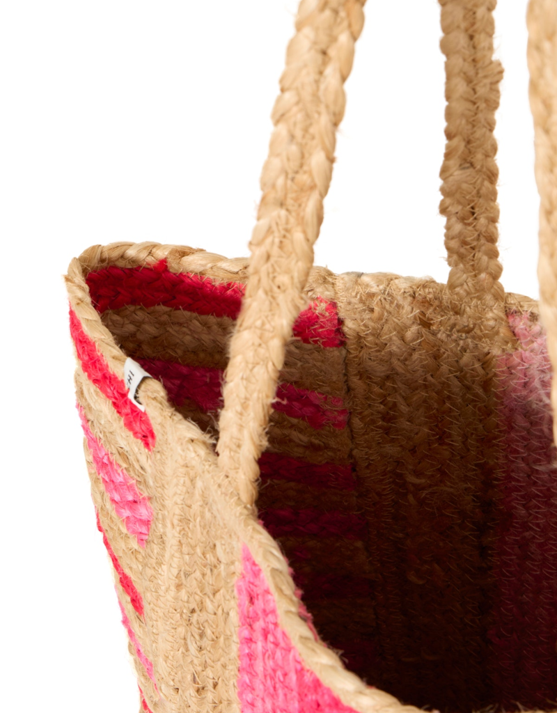 ICHI Dalira Woven Beach Bag