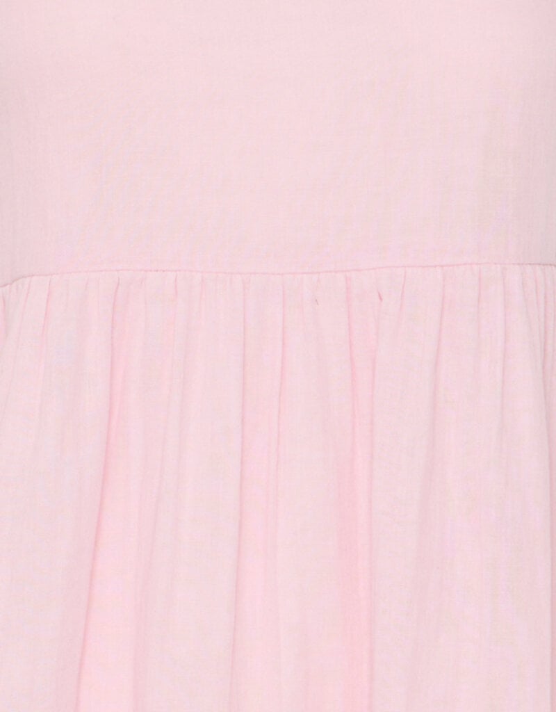 ICHI Foxa Beach Dress in Light Pink
