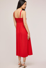 Gentle Fawn Cairo Linen Blend Midi Dress
