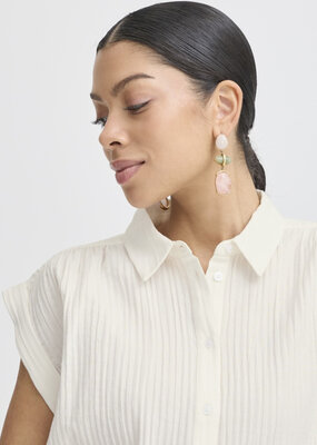 B.Young Fry Textured Stripe Shirt