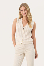 Part Two Rosella Cotton Knit Waistcoat