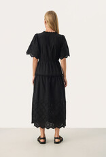 Part Two Rikkemai Cotton Eyelet Dress