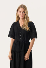 Part Two Rikkemai Cotton Eyelet Dress