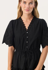 Part Two Rikkemai Cotton Eyelet Dress