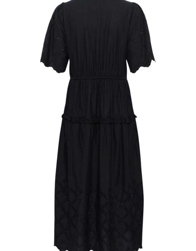 Part Two Rikkemai Cotton Eyelet Dress