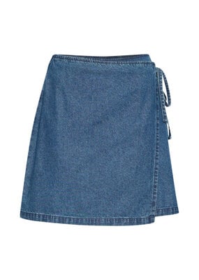 ICHI Dallas Denim Skirt