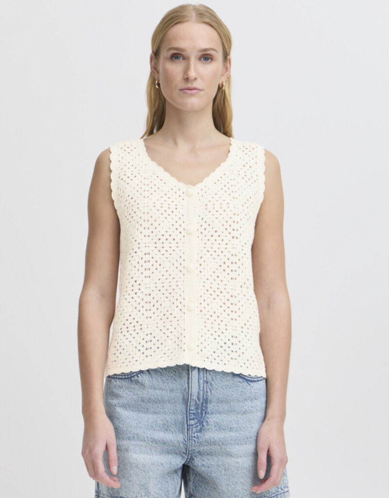 ICHI Bandie Knit Waistcoat
