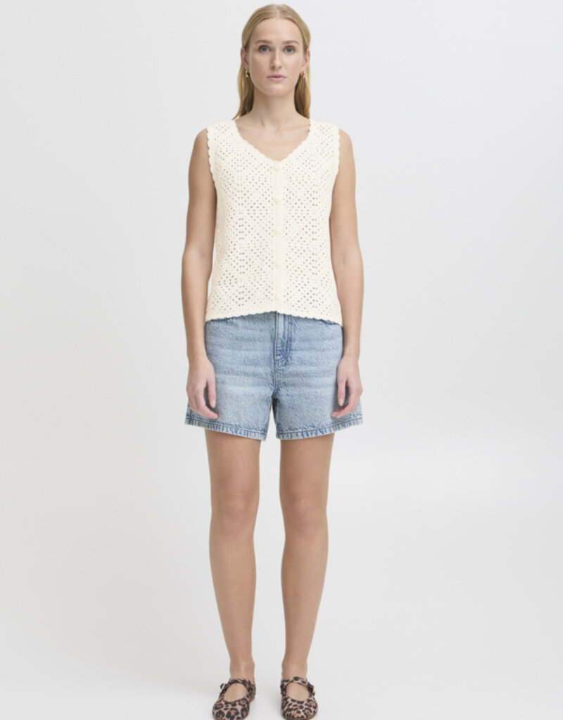 ICHI Bandie Knit Waistcoat