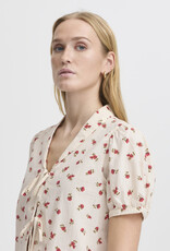 ICHI Rosey 100% Cotton Top (FINAL SALE)