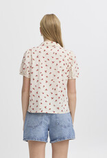 ICHI Rosey 100% Cotton Top (FINAL SALE)