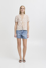 ICHI Rosey 100% Cotton Top (FINAL SALE)