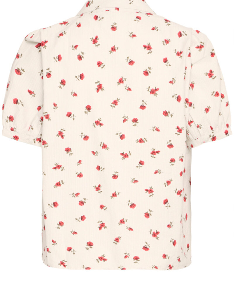 ICHI Rosey 100% Cotton Top (FINAL SALE)