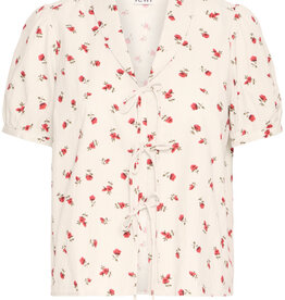 ICHI Rosey Cotton Top *Only One Left - Size 14*