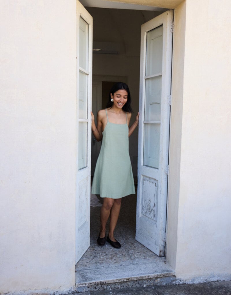 ICHI Linno Linen Blend Dress