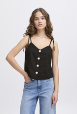 ICHI Linno Linen Blend Tank Top