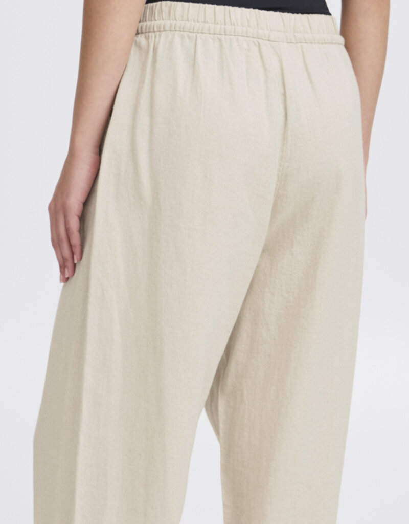 ICHI Linno Barrel Leg Casual Pant