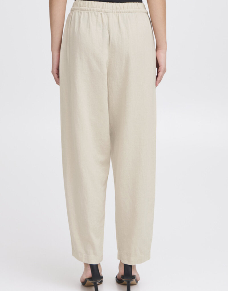 ICHI Linno Barrel Leg Casual Pant