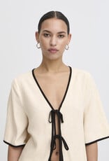 ICHI Tacita Shirt With Ties