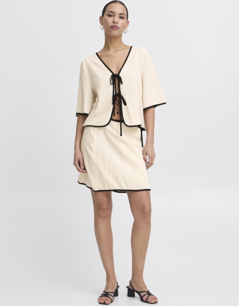 ICHI Tacita Shirt With Ties